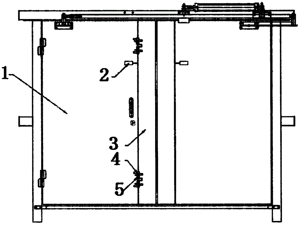 防挤伤气控风门